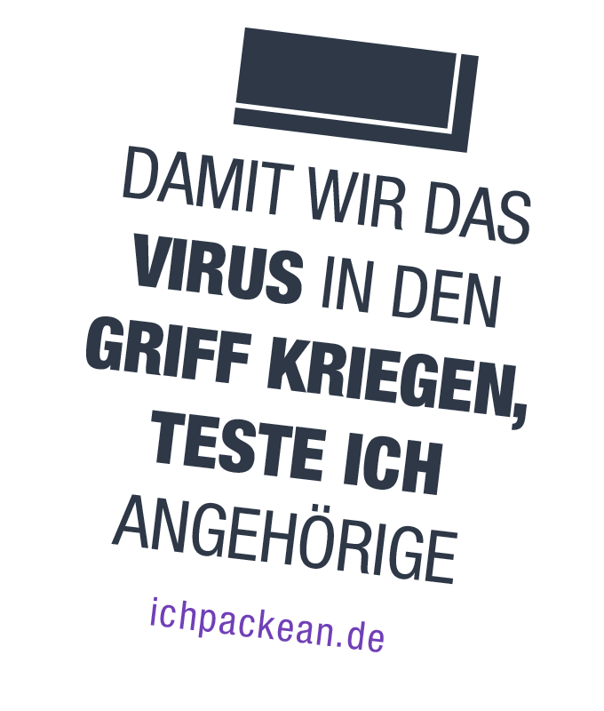 Pflege heißt: Damit wir das Virus in den Griff kriegen, teste ich Angehörige